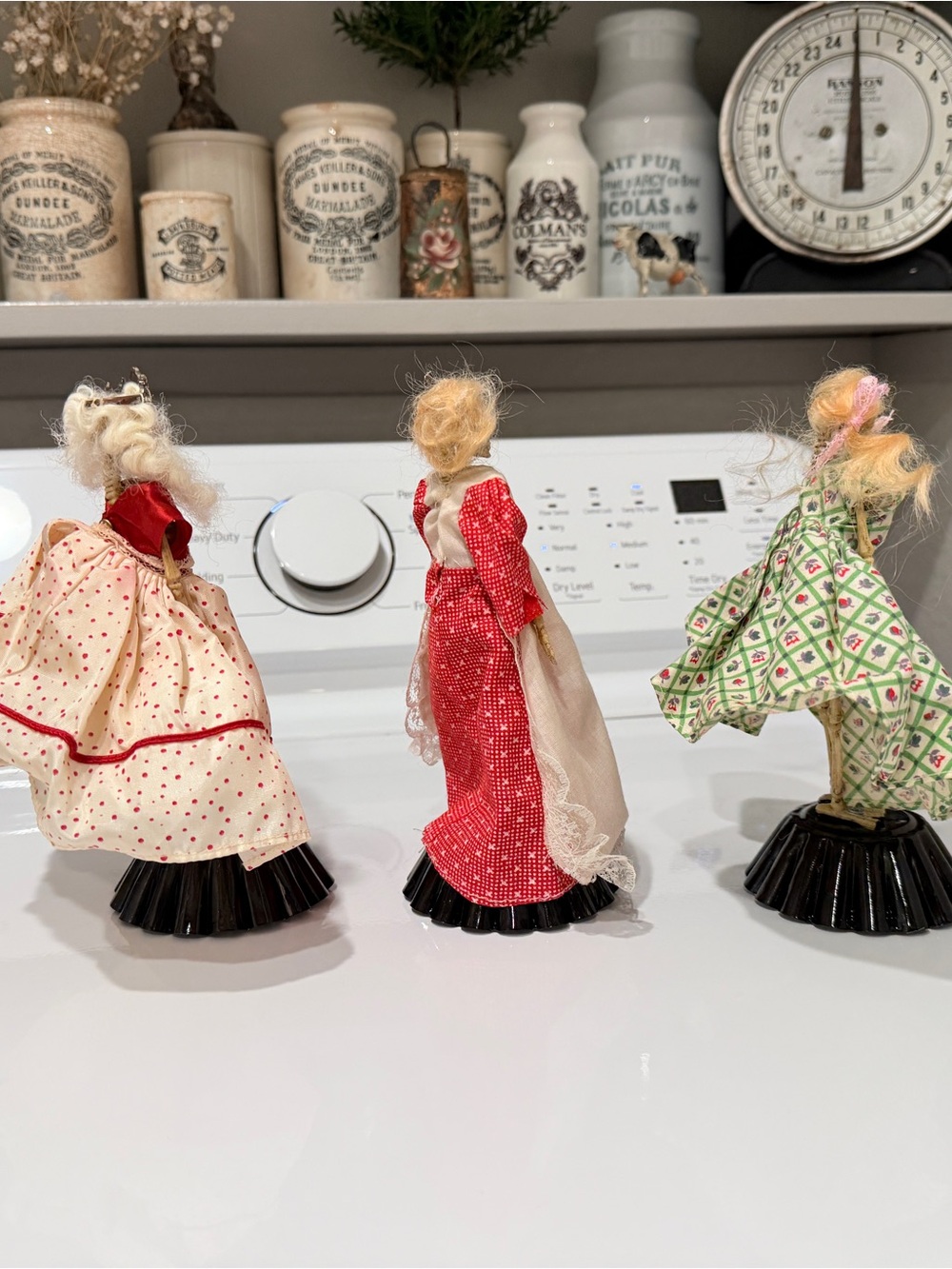 3 OOAK Vintage Dressed Skeletons Made by Me! - Picture 16 of 17